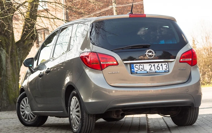 Opel Meriva cena 21900 przebieg: 169883, rok produkcji 2010 z Knurów małe 742